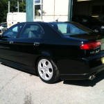 Platinum Plus valet on an executive car
