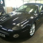 Aston Martin after valet