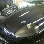 Aston Martin bonnet after valet
