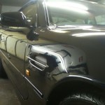 Aston Martin front after valet