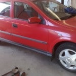 Car before paintwork treatment and valet