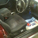 Foot-well after valeting treatment