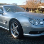 Mercedes SL after valet
