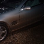 Mercedes SL exterior before valet 2