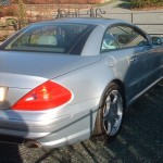 Mercedes SL rear after valet